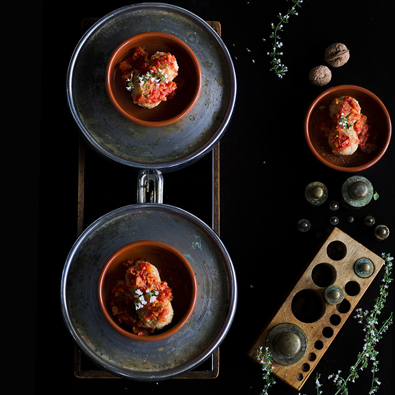 Polpette pane raffermo e legumi